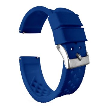 Tropical Style Royal Blue Blue Watch Band - 22mm