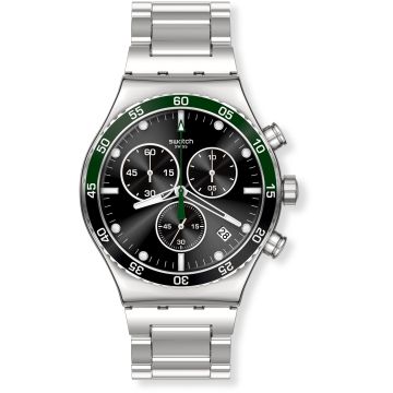 Swatch I New Chrono Dark Green Irony