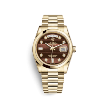 Rolex Day-Date 36 Yellow Gold Domed / President / Bull's Eye
