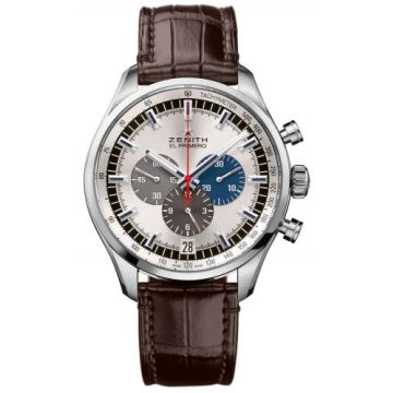 Zenith El Primero Chronomaster 45 Stainless Steel / Rubber