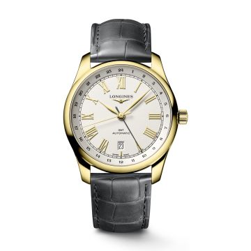 Longines Master Collection 40 GMT Yellow Gold / Silver