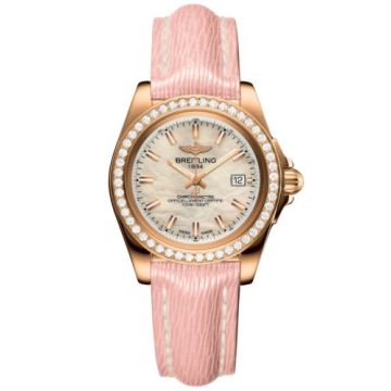 Breitling Galactic 32 Sleek Edition Rose Gold / Diamond / Pearl / Sahara
