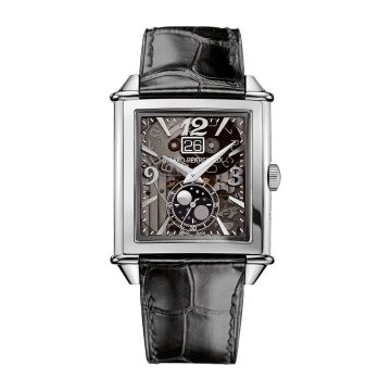Girard-Perregaux Vintage 1945 XXL Large Date and Moonphases Stainless Steel / Grey Sapphire