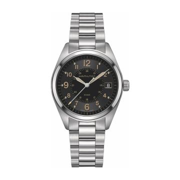 Hamilton Khaki Field Quartz / Black / Bracelet