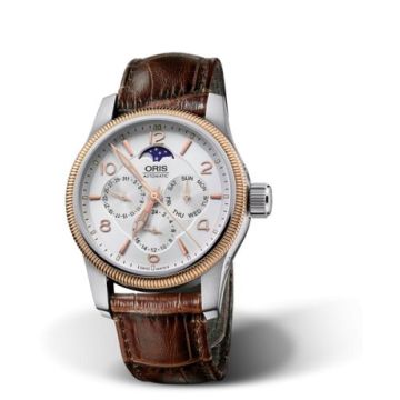 Oris Big Crown Complication Stainless Steel - Rose Gold / Silver