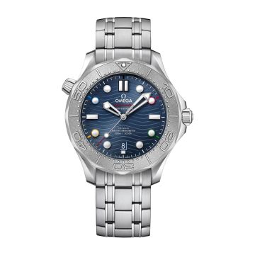 Omega Seamaster Diver 300M Master Co-Axial 42 Beijing 2022 Olympic Winter Games