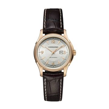 Hamilton Jazzmaster Viewmatic 34mm Silver Dial PVD Gold