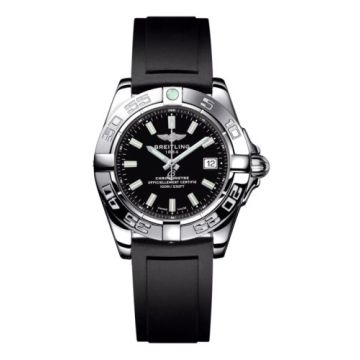 Breitling Galactic 32 Stainless Steel / Onyx Black / Rubber
