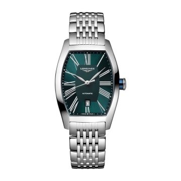 Longines Evidenza 26 Automatic Stainless Steel / Petroleum / Bracelet
