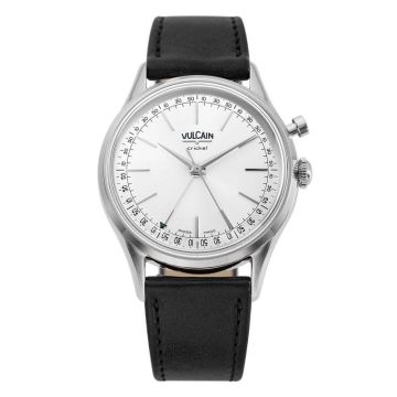 Vulcain Cricket President 36mm Silver
