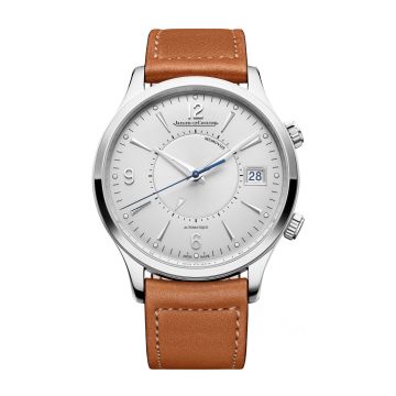 Jaeger-LeCoultre Master Control Memovox Stainless Steel / Silver / Calf