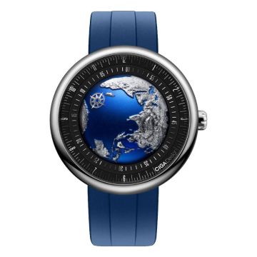 Ciga Design Série U - Blue Planet II 43 Mm - Titane U038