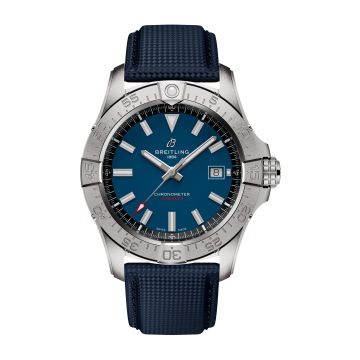 Breitling Avenger Automatic 42 Stainless Steel / Blue / Strap