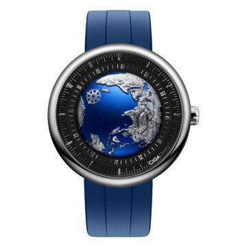 Ciga Design Série U - Blue Planet II 46 Mm - Stainless Steel U033