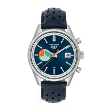 TAG Heuer Carrera Calibre 18 Stainless Steel / Blue / Skipper for Hodinkee