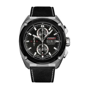 Formex Element Automatic Chronograph Ceramic Bezel / Black / Calf