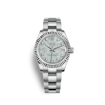 Rolex Datejust 31 Stainless Steel Fluted / Oyster / Meteorite