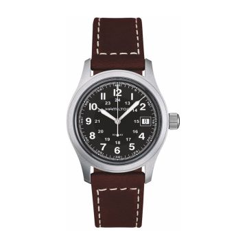 Hamilton Khaki Field Quartz 38 Stainless Steel / Black