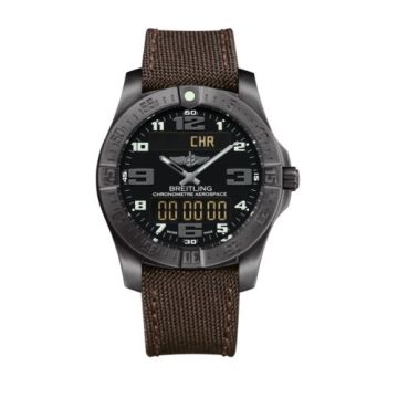 Breitling Aerospace Evo Night Mission / Black / Military / Foldng
