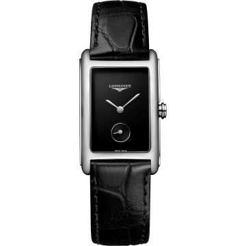 Longines DolceVita 23 Quartz Stainless Steel / Black