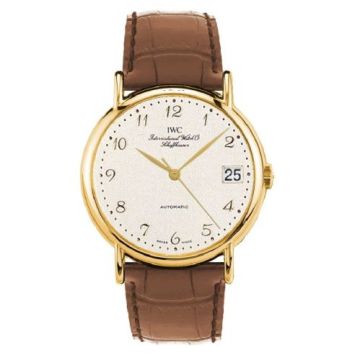 IWC Schaffhausen Portofino Automatic Yellow Gold / Silver - Breguet / Strap