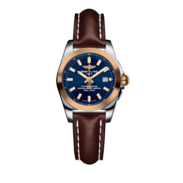 Breitling Galactic 29 Stainless Steel / Rose Gold / Horizon Blue / Calf