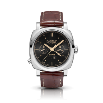 Panerai Radiomir 1940 Chrono Monopulsante Left-Handed 8 Days Oro Bianco