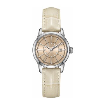 Hamilton Railroad Lady 32 Auto Stainless Steel / Champagne
