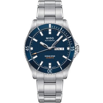 Mido Ocean Star 200 Stainless Steel / Blue / Bracelet