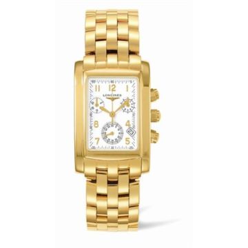 Longines DolceVita 28 Quartz Chronograph Gold