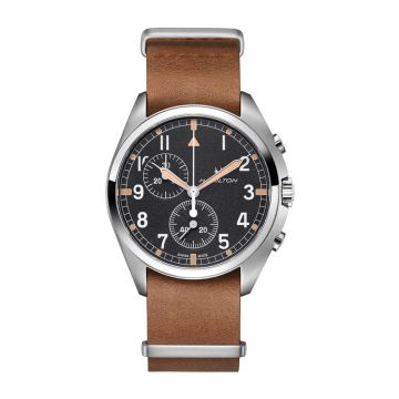 Hamilton Khaki Aviation Pilot Pioneer Chrono Quartz / NATO