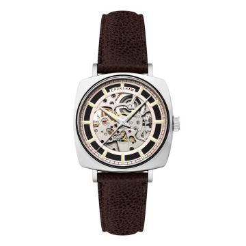Thomas Earnshaw City Of London Moorgate Skeleton Automatic Autumn Ember ES
