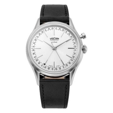 Vulcain Cricket President 39mm Silver