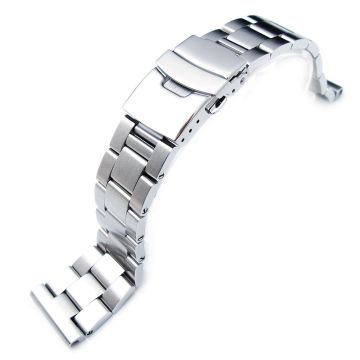 Super-O Boyer 19mm 20mm 21mm Stainless Steel Straight End Bracelet - 19mm