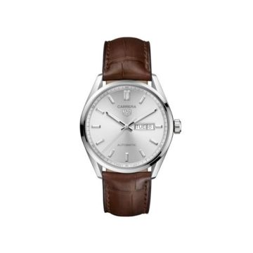 TAG Heuer Carrera Automatic Stainless Steel / Silver / Alligator