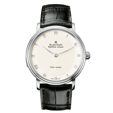 Blancpain Villeret Tourbillon Minute Repeater Automata White Gold / Opaline