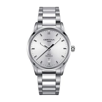 Certina DS-2 Quartz Stainless Steel / Silver / Bracelet