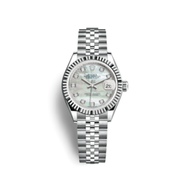 Rolex Lady-Datejust 28 Stainless Steel Fluted / MOP / Jubilee