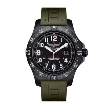 Breitling Colt Skyracer Breitlight / Black / Green Rubber / Pin