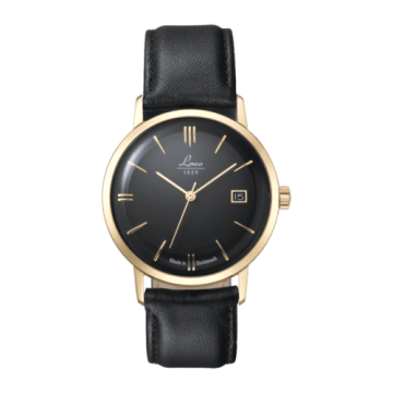 Laco Editions Model Goldstadt-Watch / Stainless Steel / Black