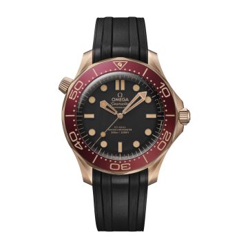 Omega Seamaster Diver 300M Master Co-Axial 42 Bronze Gold / Black / Rubber