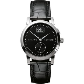 A. Lange & Söhne Saxonia Big Date Platinum / Black