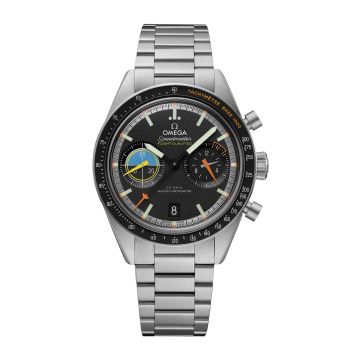 Omega Speedmaster Pilot  Flight Qualified Stainless Steel / Black