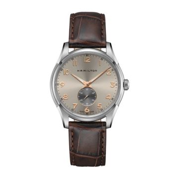 Hamilton Jazzmaster Thinline Small Second Quartz Stainless Steel / Grey