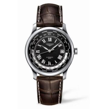 Longines Master Collection Worldtime Black