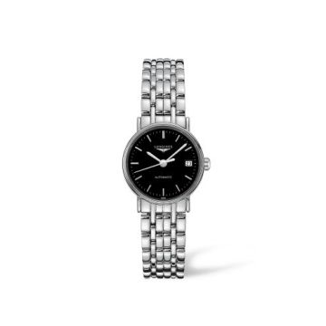 Longines Presence 25.5 Automatic Stainless Steel / Black / Bracelet