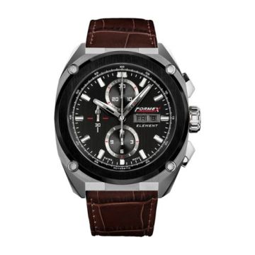 Formex Element Automatic Chronograph Ceramic Bezel / Black / Croco