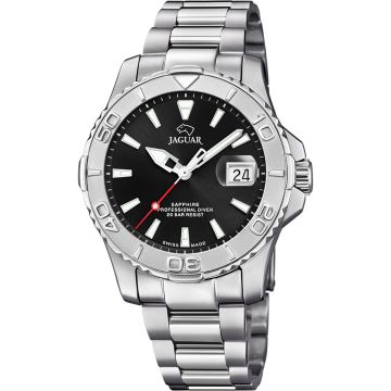 Jaguar Executive Professional Diver Silver / Black 40mm