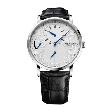 Louis Erard Excellence Regulator Stainless Steel / Silver