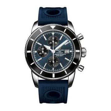 Breitling Superocean Heritage 46 Chronograph Stainless Steel / Black / Gun Blue / Rubber